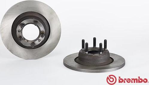 Brembo 08.4070.20 - Əyləc Diski furqanavto.az