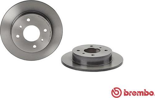 Brembo 08.5443.11 - Əyləc Diski furqanavto.az