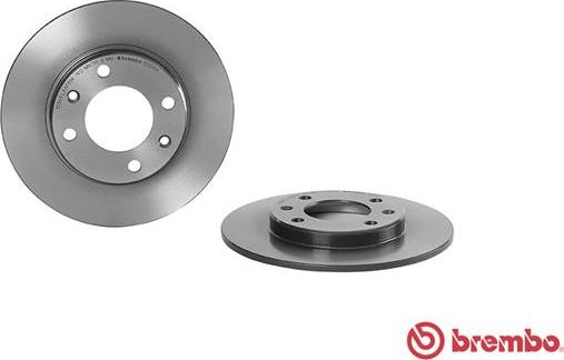 Brembo 08.5334.11 - Əyləc Diski furqanavto.az