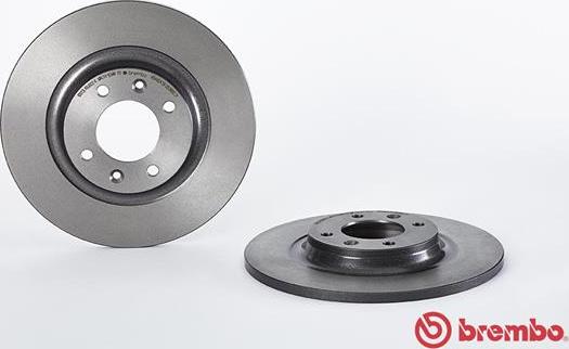 Brembo 08.8682.21 - Əyləc Diski furqanavto.az