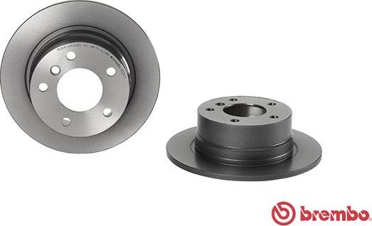 Brembo 08.8302.11 - Əyləc Diski furqanavto.az