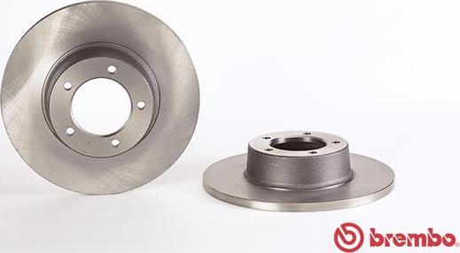 Brembo 08.2555.10 - Əyləc Diski furqanavto.az