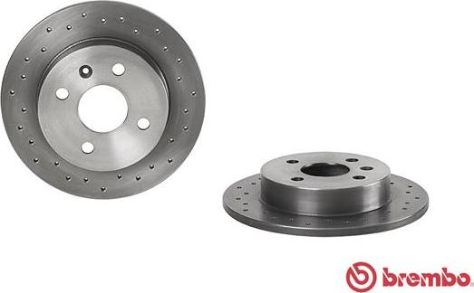 Brembo 08.7626.1X - Əyləc Diski furqanavto.az