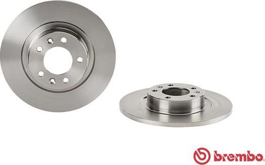 Brembo 08.A615.10 - Əyləc Diski furqanavto.az