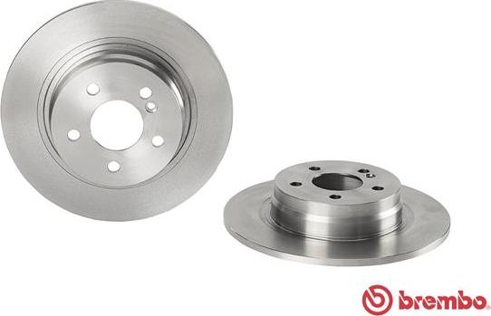 Brembo 08.A612.40 - Əyləc Diski furqanavto.az