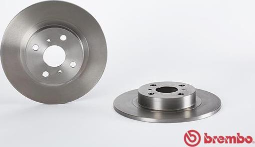 Brembo 08.A140.10 - Əyləc Diski furqanavto.az