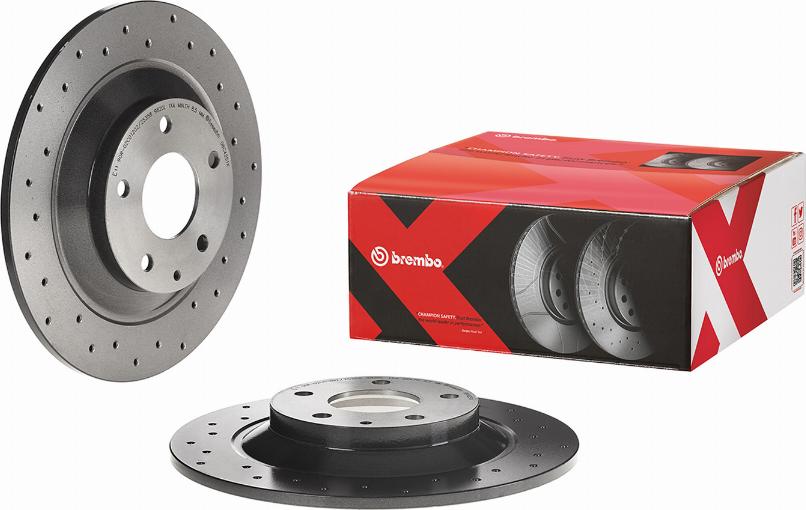 Brembo 08.C425.1X - Əyləc Diski furqanavto.az