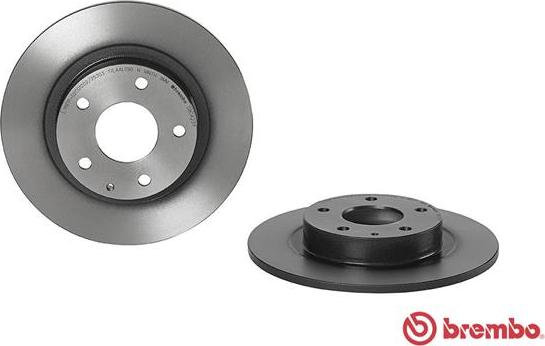 Brembo 08.C423.11 - Əyləc Diski furqanavto.az