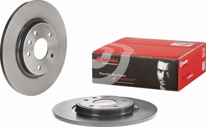 Brembo 08.N249.21 - Əyləc Diski furqanavto.az