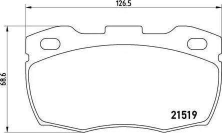 Brembo 07.B314.57 - Yüksək Performanslı Əyləc Yastığı Dəsti furqanavto.az