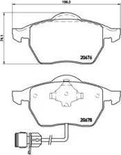 Brembo 07.B314.69 - Yüksək Performanslı Əyləc Yastığı Dəsti furqanavto.az