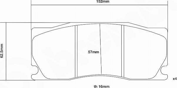 Brembo 07.B314.77 - Yüksək Performanslı Əyləc Yastığı Dəsti furqanavto.az