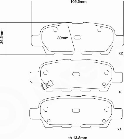 Brembo 07.B315.87 - Yüksək Performanslı Əyləc Yastığı Dəsti furqanavto.az