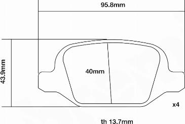 Brembo 07.B315.23 - Yüksək Performanslı Əyləc Yastığı Dəsti furqanavto.az