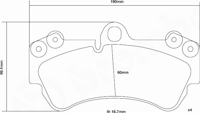 Brembo 07.D435.41 - Yüksək Performanslı Əyləc Yastığı Dəsti furqanavto.az