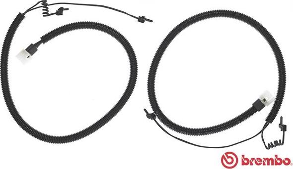 Brembo A 00 365 - Xəbərdarlıq Kontakt, əyləc padinin aşınması furqanavto.az