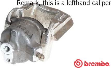 Brembo F 23 013 - Əyləc kaliperi furqanavto.az