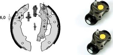 Brembo H 61 025 - Əyləc Başlığı Dəsti furqanavto.az