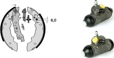 Brembo H 68 012 - Əyləc Başlığı Dəsti furqanavto.az