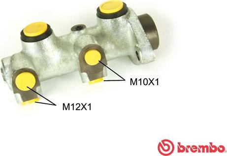 Brembo M 59 022 - Əyləc Baş Silindr furqanavto.az