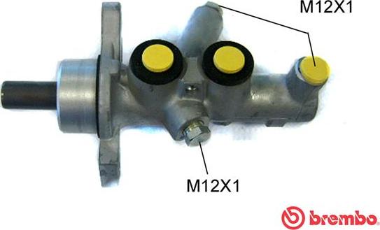 Brembo M 50 037 - Əyləc Baş Silindr furqanavto.az