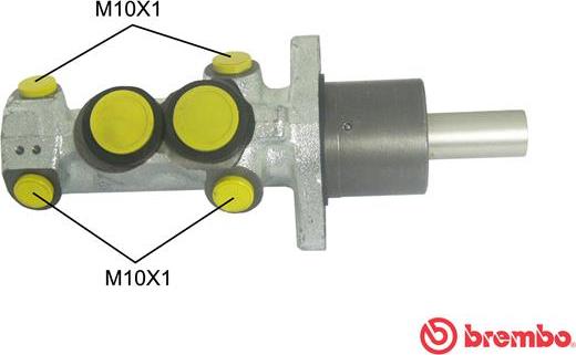 Brembo M 61 058 - Əyləc Baş Silindr furqanavto.az