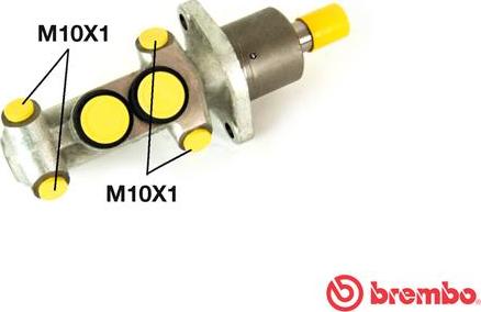 Brembo M 61 015 - Əyləc Baş Silindr furqanavto.az