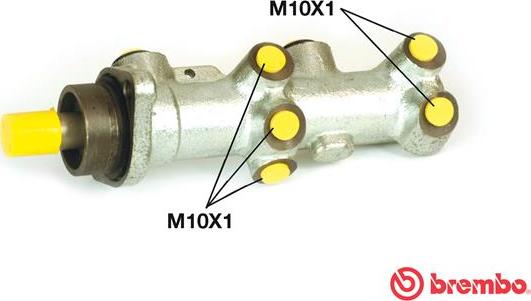 Brembo M 61 114 - Əyləc Baş Silindr furqanavto.az