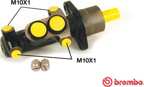 Brembo M 68 025 - Əyləc Baş Silindr furqanavto.az