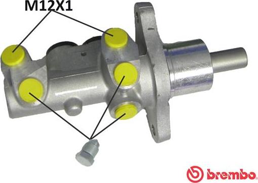 Brembo M 06 027 - Əyləc Baş Silindr furqanavto.az