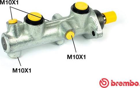 Brembo M 85 043 - Əyləc Baş Silindr furqanavto.az