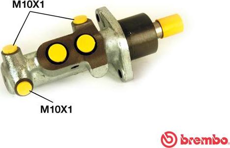 Brembo M 83 014 - Əyləc Baş Silindr furqanavto.az