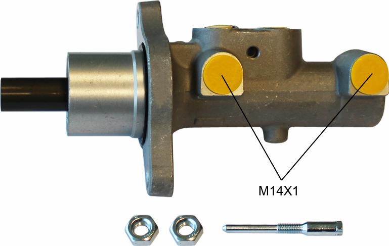 Brembo M 24 126 - Əyləc Baş Silindr furqanavto.az