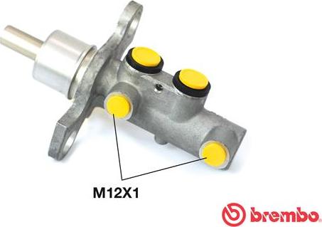 Brembo M 23 002 - Əyləc Baş Silindr furqanavto.az