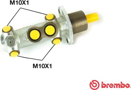 Brembo M 23 033 - Əyləc Baş Silindr furqanavto.az