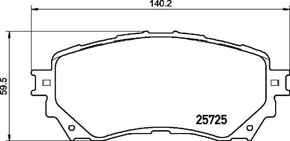 Brembo P 49 048 - Əyləc altlığı dəsti, əyləc diski furqanavto.az