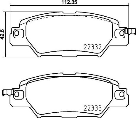 Brembo P 49 053 - Əyləc altlığı dəsti, əyləc diski furqanavto.az