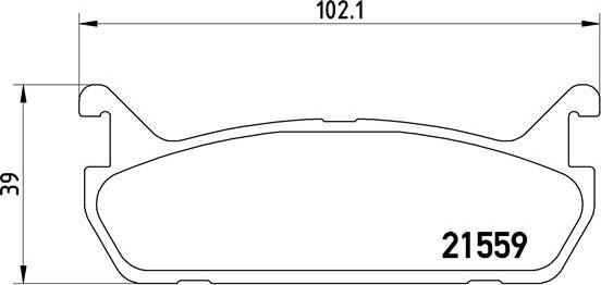 Brembo P 49 015 - Əyləc altlığı dəsti, əyləc diski furqanavto.az