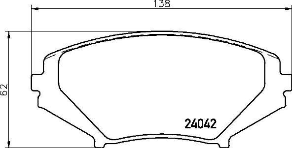 Brembo P 49 034 - Əyləc altlığı dəsti, əyləc diski furqanavto.az