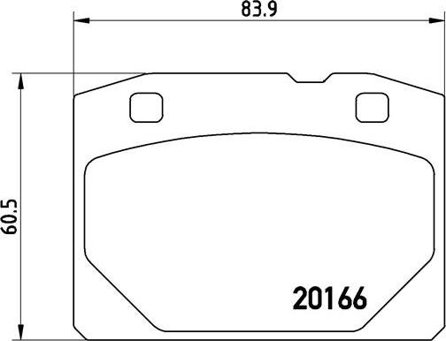 Brembo P41001 - Əyləc altlığı dəsti, əyləc diski furqanavto.az