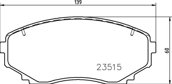 Brembo P 54 059 - Əyləc altlığı dəsti, əyləc diski www.furqanavto.az