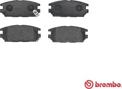 Brembo P 54 025 - Əyləc altlığı dəsti, əyləc diski www.furqanavto.az