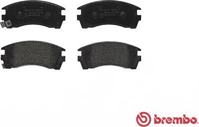 Brembo P 56 064 - Əyləc altlığı dəsti, əyləc diski furqanavto.az