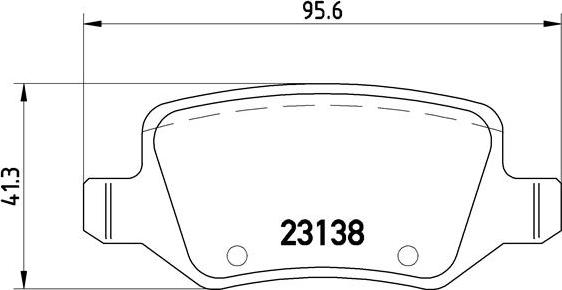 Brembo P 50 090 - Əyləc altlığı dəsti, əyləc diski www.furqanavto.az