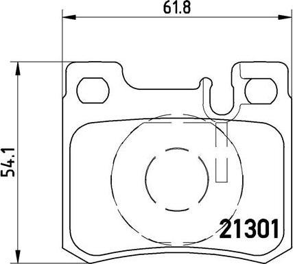 Brembo P 50 012 - Əyləc altlığı dəsti, əyləc diski furqanavto.az