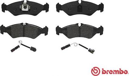 Brembo P 50 081 - Əyləc altlığı dəsti, əyləc diski furqanavto.az