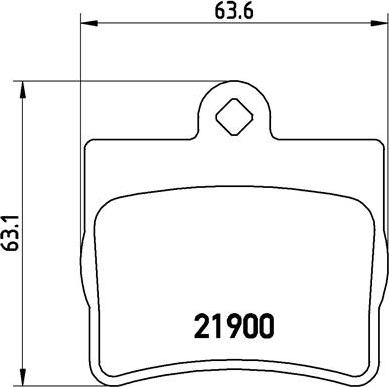 Brembo P 50 024 - Əyləc altlığı dəsti, əyləc diski furqanavto.az