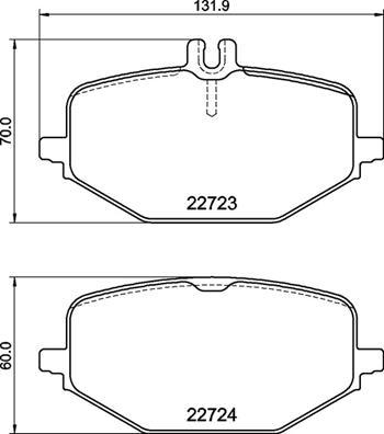 Brembo P 50 168 - Əyləc altlığı dəsti, əyləc diski furqanavto.az