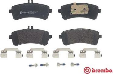 Brembo P 50 132 - Əyləc altlığı dəsti, əyləc diski www.furqanavto.az