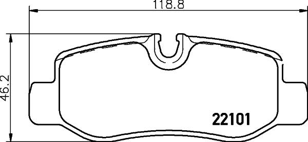 Brembo P 50 126 - Əyləc altlığı dəsti, əyləc diski furqanavto.az